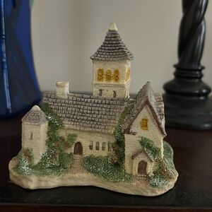 The Vicarage & St Georges Church" by David Winter